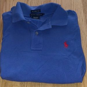 blue polo